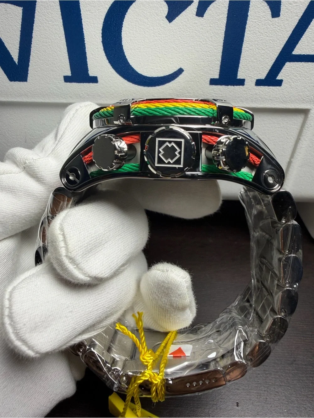 Invicta wristwatch featuring